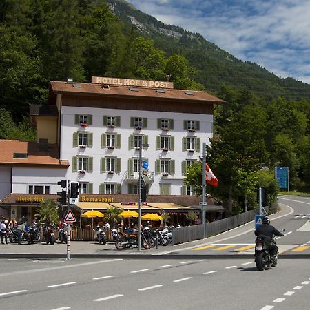 Hotel Hof Und Post Innertkirchen Exteriör bild