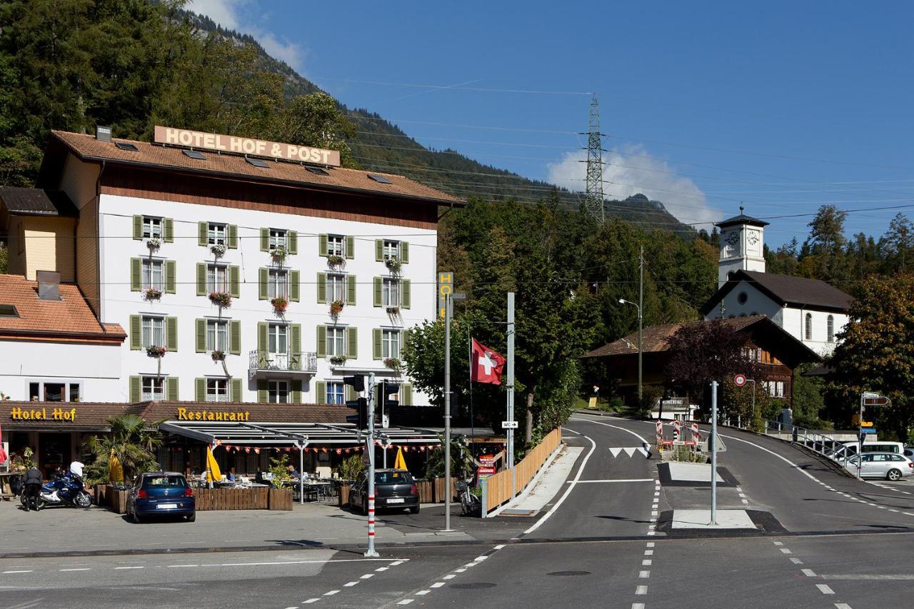 Hotel Hof Und Post Innertkirchen Exteriör bild