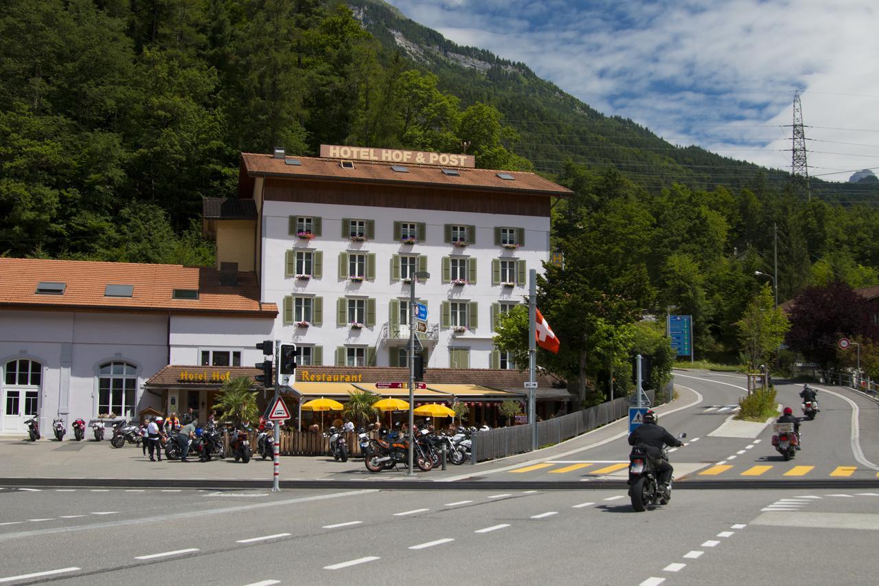 Hotel Hof Und Post Innertkirchen Exteriör bild